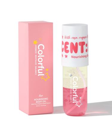 Nourishing Skin Essence Oil Half Botanical Extracts Locks Moisture Smooths Dryness Half Plant Essence Water Deep Hydration Firms Skin. Classic Rose Scent.