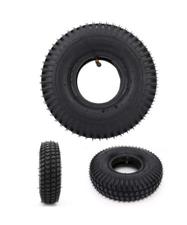 Wear-resistant Rubber Tier Replacement Tier and Inner Tube Wear-resistant 3.00-4/260X85 Tire+Inner Tube for Scooter Wheelchair