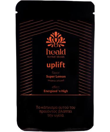 Uplift Herbal blend 15g Essential oil infused Effect blend Vegan 100% Wild & Organic All natural Anti Stress Anti Anxiety - Buy Online on GoSupps.com