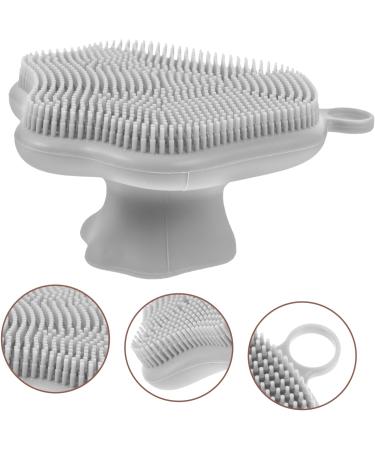 OHPHCALL Silicone Face Scrubber Face Brush Body Man Silica Gel Massage Brush Face Scrubber Men - Buy Online on GoSupps.com