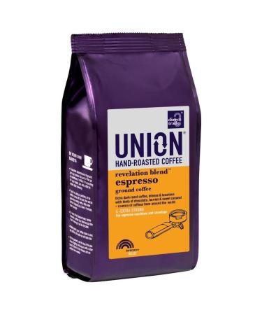 Union Hand Roasted Revelation Blend Espresso Ground Coffee (227g)