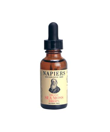 Napiers Organic Irish Sea Moss Tincture Drops - Alcohol Free - Herbal Supplement - 30ml
