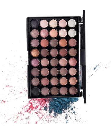 FOMIYES Makeup Palette 2pcs 40 Pallet Pearly Combination Lustre Eye Colors Cosmetic Shadow Makeup Eye Shadow Palettes - Buy Online on GoSupps.com