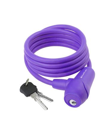 M-Wave S 8.15 S spiral cable lock one size purple