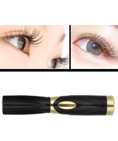 Verdant Touch Electric Lash Curler Heated Eyelash Curler USB Rechargeable Electric Lash Curler for Long-Lasting Natural Eyelashes Black - Buy Online on GoSupps.com