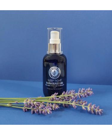 Sleep Tight Massage Oil - Lavender & Roman Chamomile 100ml for Healthy Sleep | International Shipping Available - Buy Online on GoSupps.com