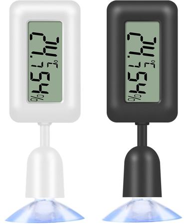 Buy lxuebaix 2pcs Mini Digital Hygrometer Thermometer | Accurate Vivarium & Incubator Monitoring - International Shipping - Buy Online on GoSupps.com