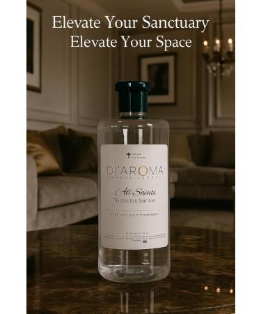 Mystic Romance All Saints Aroma Oil Blend Plastic Purple Bottle 120ml Religion Collection Diffuser Aroma Oil Blends Waterless Diffuser Made in USA (800ml All Saints) - Buy Online on GoSupps.com