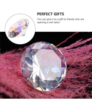 Lurrose 1Pc Manicure Holding Diamond decoraciones para salas de casa Wedding Decor Diamond Glass Diamond Jewelry Accessories Nail Salon Decor White Hand Model Bride Photo Crystal - Buy Online on GoSupps.com