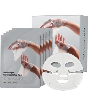  Goowafur Deep collagen overnight mask organic collagen face mask hydrating firming and moisturizing hydrogel face mask improves moisture elasticity and wrinkles - Buy Online on GoSupps.com