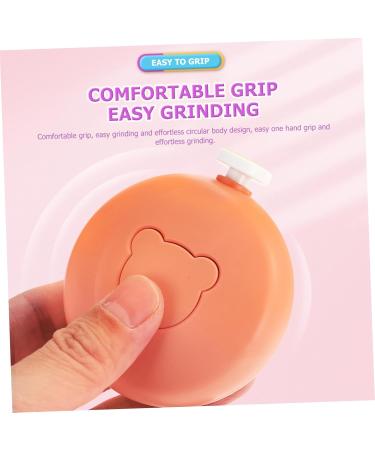 Beatifufu 1 Set Nail Electric Nail Sharpener Nail Polishing Tool Adults Nail Care Polishing Tool Manicure Kit Pedicure Tool Nail Trimmer Safe Adults Nail Kit 7X7X3CM Orange - Buy Online on GoSupps.com