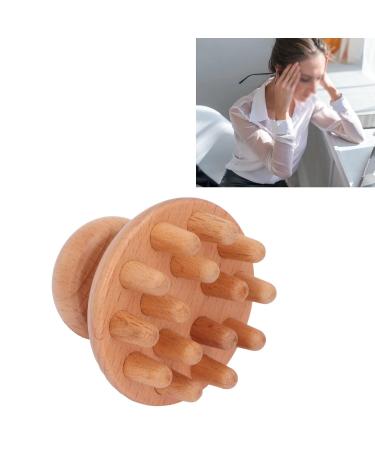 Ergonomic Wood Massager - Octopus Design for Deep Tissue Massage & Stress Relief | Body Shape Tool for Head Waist Stomach & Thighs - Buy Online on GoSupps.com