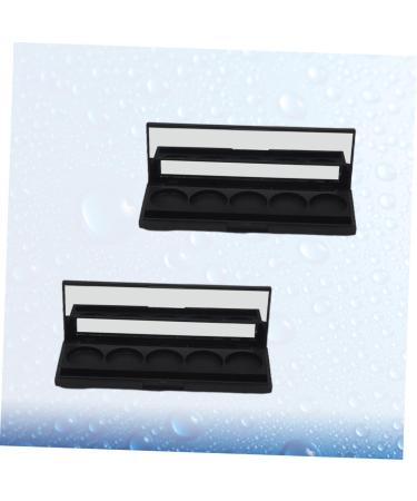 FOMIYES 5 Colors Eyeshadow Case 4 Pcs Eyeshadow Aluminum Tin Travel Makeup Accessories Packing Box Child Cosmetic Bracket - Buy Online on GoSupps.com