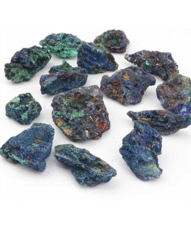 Natural Crystal Rough 130g-180g raw Azurite Stone 1 Piece of Natural Azurite for Decoration 1pc - Buy Online on GoSupps.com