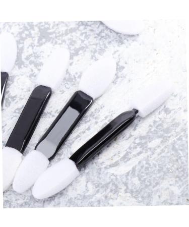 Baluue 100pcs Women Eyeshadow Brush Eye Makeup Brushes Foam Eyeshadow Sponge Eyeshadow Applier White - Buy Online on GoSupps.com