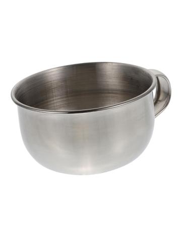 Frcolor 1 STK shaving soap bowl mug made of soap foam for men cream bowl barber soap shell container for razor soap razor bare travel stainless steel man soap bubbles