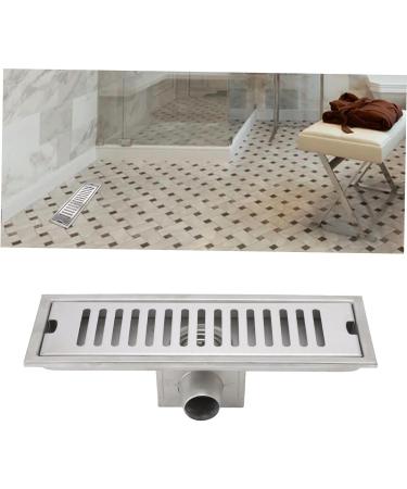 Efficient Rectangular Linear Shower Drain - Fast Water Flow & Odor Prevention for Optimal Bathroom Drainage - Buy Online on GoSupps.com