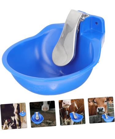 Angoily Stainless Steel Water Fountain Goat Waterer Goat Feeder Cattle Drinking Bowl Chicken Water Feeder Sheep Drinking Bowl Farm Drinker Cow Watering System Poultry Water Cups The Cow - Buy Online on GoSupps.com