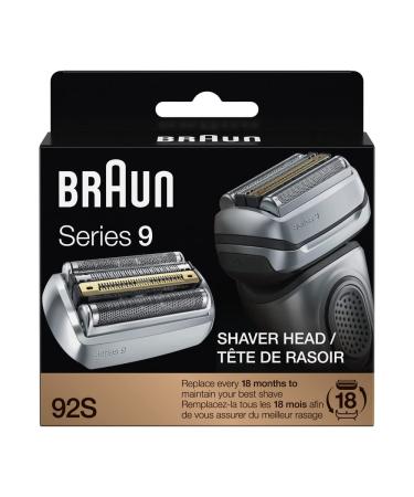Braun Series 9 92S Electric Shaver Head Replacement Cassette - Compatible with 9290cc, 9291cc, 9370cc, 9293s, 9385cc, 9390cc, 9330s, 9296cc | Best Quality Replacement Blades - Buy Online on GoSupps.com