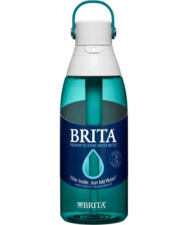 Brita 36oz Plastic Water Filter Bottle - Sea Glass - 1 Count - Buy Online on GoSupps.com