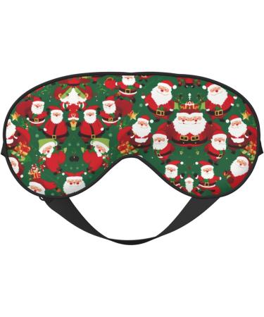 Buy Xmas Funny Gnomes Print Sleep Eye Mask | Soft Eye Cover for Travel & Naps - Perfect Gift for Men & Women - Buy Online on GoSupps.com