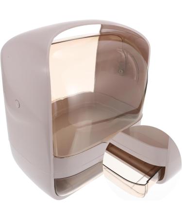 Housoutil Cosmetic Storage Box Decor Storage Boxes with Lids Makeup Home Supply - Eye Shadow Box Miss 21x19cm Pink - Buy Online on GoSupps.com