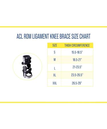 Brace Direct Hinged ACL Knee Brace - ROM Support for Knee Pain Relief & Post-Surgery Recovery | XL Right - Stabilize ACL PCL LCL MCL Tears - Buy Online on GoSupps.com