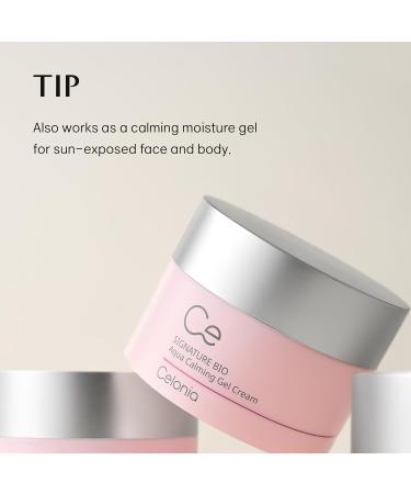Celonia Signature Bio Aqua Calming Gel Cream Korean Luxury Anti-Aging Skincare Premium Bio Stem cell Skin Care Cooling Calming Soothing And Deep Hydrating Cream For Face 50ml - Buy Online on GoSupps.com