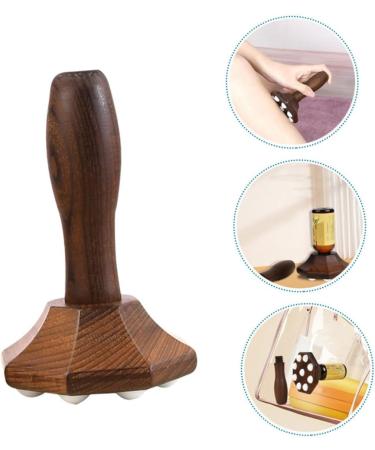 Iwowhero Rollerball Massage Device - Manual Body Stick for Back Arm Shoulder & Shin Relief | Acupuncture Massager & Body Brush - Buy Online on GoSupps.com
