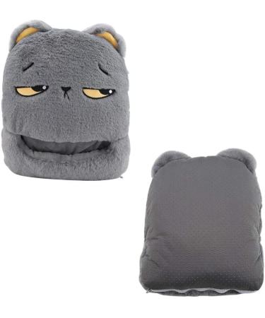 Ymiko USB Foot Warmer - Cartoon Electric Heating Slippers for Cold Feet | Fashionable Gray Footwear for Home & Office Travel - Buy Online on GoSupps.com