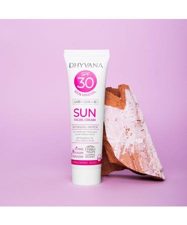 DHYVANA Solar SPF30 Sun with hyaluronic acid 50ml. ECHO - Buy Online on GoSupps.com