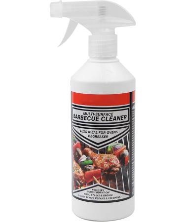 500ML BBQ Oven Cleaner Barbecue Stains Grease Burnt Food Degreaser Remover Degreaser Spray Stainless Steel Cleaner Removes Baked-On Food - Buy Online on GoSupps.com