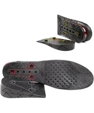 Invisible Height Increase Insoles - 5cm Adjustable Shoe Heel Cushions | Comfortable Support & Shock Absorbing Foot Pads for All Shoes - Buy Online on GoSupps.com