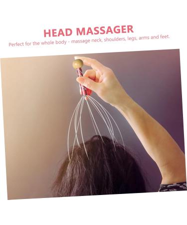Orfofe Scalp & Hand Massager Set - Therapeutic Octopus Head Scratchers for Hair & Body Massage (2 Pieces) - Buy Online on GoSupps.com