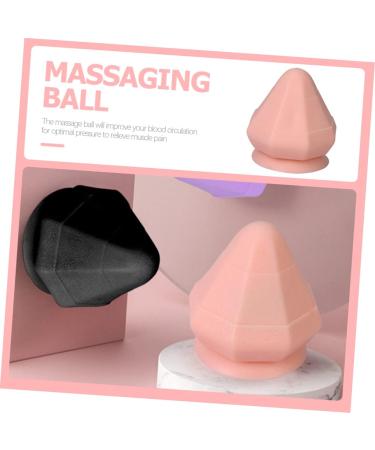 Minkissy Fascia Ball Massage Device - Manual Back & Waist Massage with Suction Cuff & Spiky Design for Fitness Relief - Buy Online on GoSupps.com