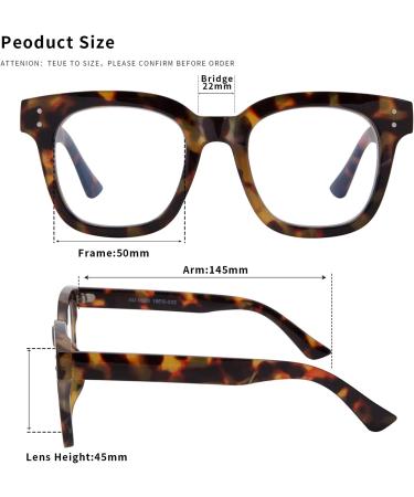 Madison Avenue Women Blue Light Glasses | Oversize Tortoiseshell Computer Eyeglasses - Buy Online on GoSupps.com