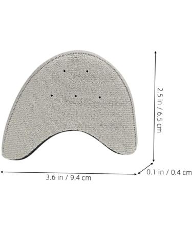 Pointe Ballet Dance Toe Protectors & Shoe Pads - Breathable Grey Heel & Toe Caps for Women | International Shipping - Buy Online on GoSupps.com