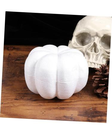 Ciieeo 5pcs Simulation Pumpkin Mold Artificiales Para Foam Pumpkin Home Decoration Arts and Crafts for Kids Artificial Pumpkin Plants Decor Child Blank White Decoration Fake - Buy Online on GoSupps.com