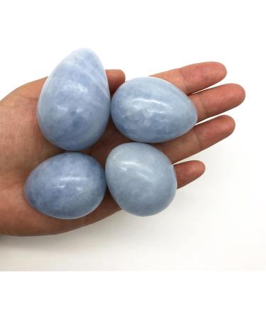 Crystal Natural Polished Blue Celestite Crystal Stones Shaped Stone Minerals Gem Balancing Collectibles with Base 1pc (Color : Light Grey Size : 40x25mm) 40x25mm Light Grey - Buy Online on GoSupps.com