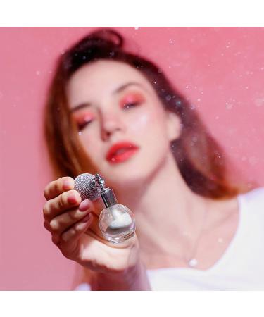 Shimmering Nude Pink Highlighter Powder Spray for Face and Body - High Gloss Glitter Makeup Spray - Buy Online on GoSupps.com
