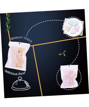 FRCOLOR 1 Facial Powder Puff Facial Sponge Pads Foundation Sponge Disposable Foam Applicator Puffs Foundation Smooth Apply Makeup Puff Makeup Sponge Cleansing Sponge Wedge Cosmetic 8.3X8.3X10CM As Shown - Buy Online on GoSupps.com