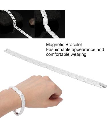 Effective Magnetic Bracelet for Pain Relief | Ceramic-Hematite Arthritis & Carpal Tunnel Support - Buy Online on GoSupps.com