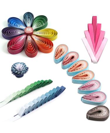 JUYA Paper Quilling Gradient Series Set - 10 Colors - 3mm Width - QP388 - Buy Online on GoSupps.com