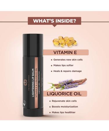 The Man Company Vitamin E Lip Balm for Men - Lightens & Nourishes Dark Lips (0.14 oz) - Buy Online on GoSupps.com