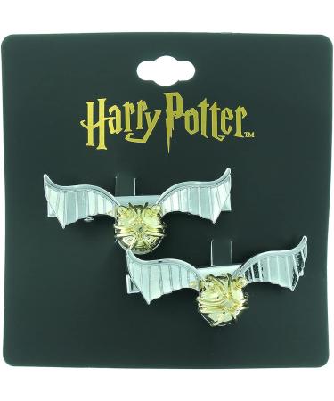 Harry Potter Quidditch Golden Snitch Hair Clips - Magical Accessories - Buy Online on GoSupps.com