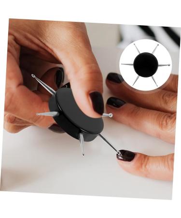 minkissy 4pcs Nail Art Drill Pen Crystal Nail Art Pen Dotting Pen Tool Gemstone Nail Art Tool Mandala Rock Painting Tools Nail Tool Dotting Tools for Nails Acrylic Describe Multifunction 6.9x6.9cmx4pcs Blackx4pcs - Buy Online on GoSupps.com