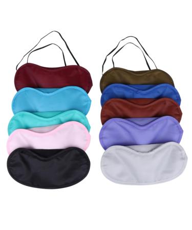 Night Eyeshade 21pcs Disposable Eye Mask Silk Eye Mask Sleep Eye Blindfold Shading Patch Ice Eye Mask Eye Patch Adjustable Eye Shadow Travel Night Eye Shield Sleeping Blindfold