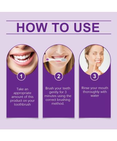 Yellow teeth cleaning toothpaste Protect tooth enamel remove yellow stains - Buy Online on GoSupps.com