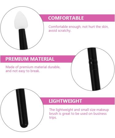 Baluue 3pcs Makeup Brush Eyeshadow Brush Eyeshadow Sponge Brush Makeup Applicator Plastic Handle Black - Buy Online on GoSupps.com