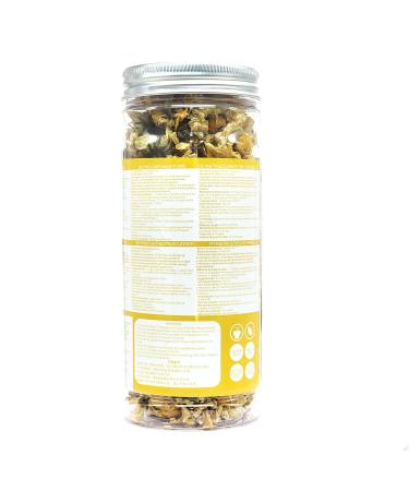 Buy 100% Organic White Juhua Tea | Hangzhou Edible Flower Tea for Eye Protection | 30g - Premium Loose Leaf - Buy Online on GoSupps.com